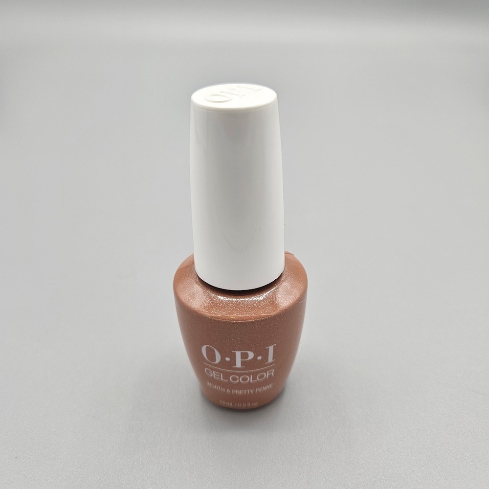 OPI GelColor Worth a Pretty Penne GCV27 Copper Shimmer Gel Polish 15mL 0.5oz